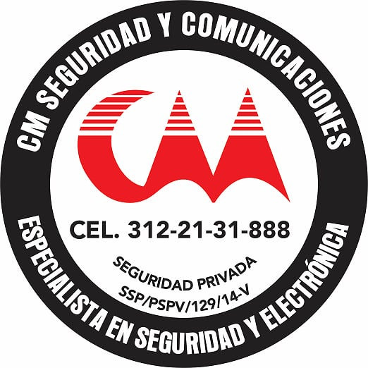 Cm Seguridad y Comunicaciones logo