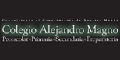Colegio Alejandro Magno logo