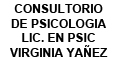 Consultorio De Psicologia Lic. En Psic Virginia Yañez
