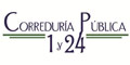 Correduria Publica 1 Y 24 logo