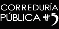 CORREDURIA PUBLICA # 5 logo