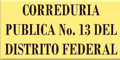 Correduria Publica No 13 Del Distrito Federal logo