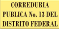 Correduria Publica No 13 Del Distrito Federal