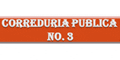 CORREDURIA PUBLICA NO 3 logo