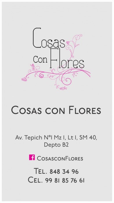 COSAS CN FLORES logo