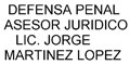 Defensa Penal Asesor Juridico Lic Jorge Martinez Lopez