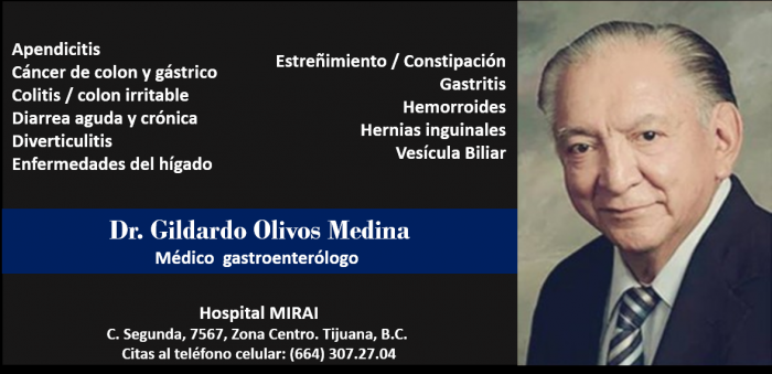 Dr Gildardo Olivos Medina