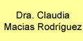DRA. CLAUDIA MACIAS RODRIGUEZ