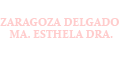 Dra. Ma. Esthela Zaragoza Delgado logo
