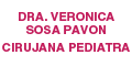 Dra. Veronica Sosapavon Cirujano Pediatra logo