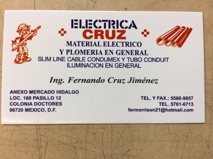 ELÉCTRICA CRUZ