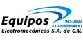 EQUIPOS ELECTROMECANICOS