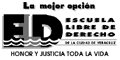 ESCUELA LIBRE DE DERECHO DE LA CIUDAD DE VERACRUZ logo
