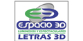 Espacio Letras 3D logo