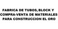 Fabrica De Tubos, Block Y Compra-Venta De Materiales Para Construccion El Oro logo