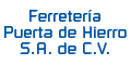 FERRETERIA PUERTA DE HIERRO logo
