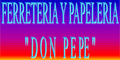 FERRETERIA Y PAPELERIA DON PEPE logo