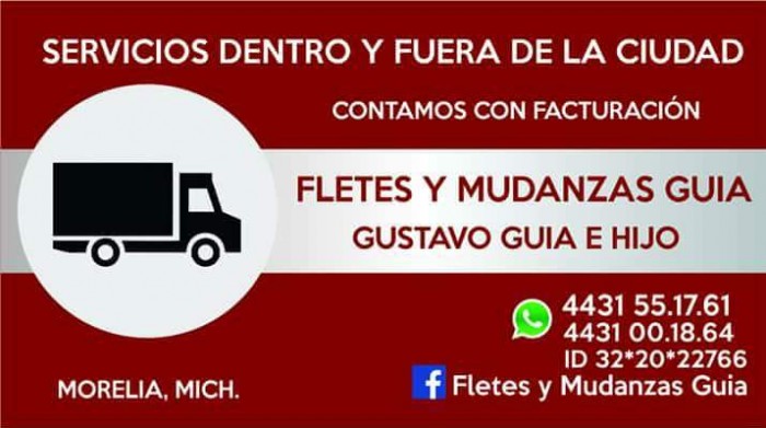 Fletes y mudanzas morelia