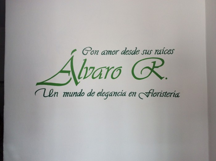 Floristeria Álvaro R logo