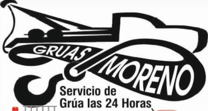 Grúas moreno y taller mecánico logo