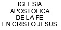 Iglesia Apostolica De La Fe En Cristo Jesus