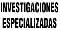 INVESTIGACIONES ESPECIALIZADAS