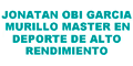 Jonatan Obi Garcia Murillo Master En Deporte De Alto Rendimiento logo