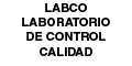 LABCO LABORATORIO DE CONTROL DE CALIDAD logo