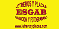 Letreros Y Placas Esgab Pedroza