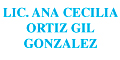 Lic. Ana Cecilia Ortiz Gil Gonzalez logo