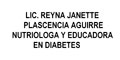 Lic. Reyna Janette Plascencia Aguirre Nutriologa Y Educadora En Diabetes