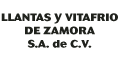 Llantas Y Vitafrio De Zamora Sa De Cv logo