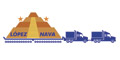 Lopez Nava Gruas Y Transportes logo