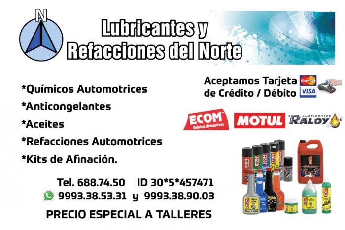 Lubricantes y Refacciones del Norte logo