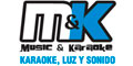 M & K Music & Karaoke logo