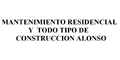 Mantenimiento Residencial Y Todo Tipo De Construccion Alonso logo