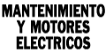 MANTENIMIENTO Y MOTORES ELECTRICOS