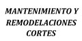 Mantenimiento Y Remodelaciones Cortes