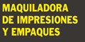 MAQUILADORA DE IMPRESIONES Y EMPAQUES