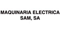 Maquinaria Electrica Sam, Sa logo
