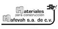 MATERIALES PARA CONSTRUCCION MAFEVAH SA DE CV