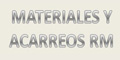Materiales Y Acarreos Rm logo
