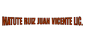 MATUTE RUIZ JUAN VICENTE