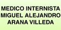 MEDICO INTERNISTA MIGUEL ALEJANDRO ARANA VILLEDA logo