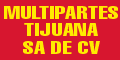 Multipartes Tijuana logo