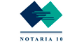 Notaria 10 logo