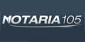 Notaria 105 logo