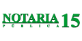 NOTARIA 15 logo