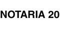 Notaria 20 logo