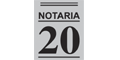 NOTARIA 20